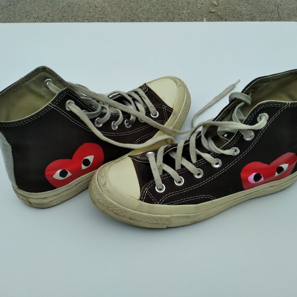 Converse X COMME DES GARCONS PLAY Chuck Taylor '70 HI - Picture 4 of 11
